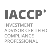 IACCP INVESTMENT ADVISOR CERTIFIED COMPLIANCE PROFESSIONAL CREDENTIAL