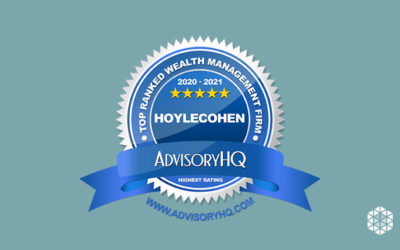 HoyleCohen Ranked among the 2020-21 “12 Best Financial Advisors & Wealth Management Firms in San Diego, CA” by AdvisoryHQ