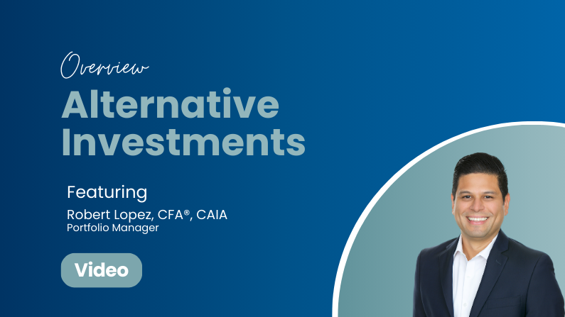 VIDEO: Alternative Investments with Robert Lopez