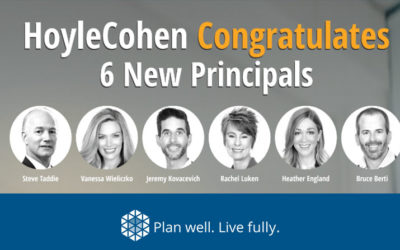 Congratulations New HoyleCohen Principals