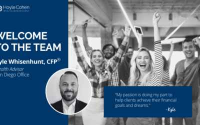 HoyleCohen Welcomes Kyle Whisenhunt, CFP® to the Team