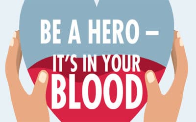 BLOOD DRIVE – Come be a Hero!