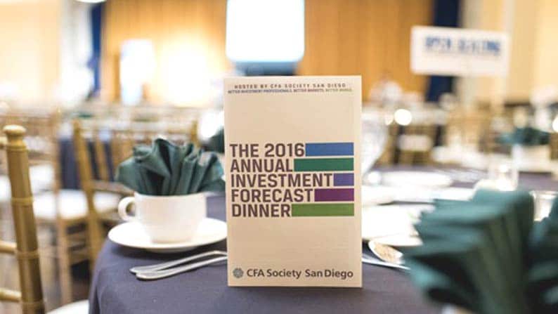 The 2016 Annual Investment Forecast Dinner