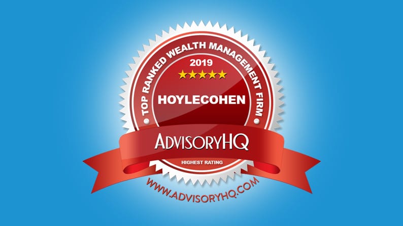HoyleCohen Ranked among “2019’s 12 Best Financial Advisors & Wealth Management Firms in San Diego, CA” by AdvisoryHQ